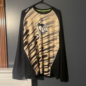 Pittsburgh Penguins Long Sleeve Reebok XL Center Ice Collection